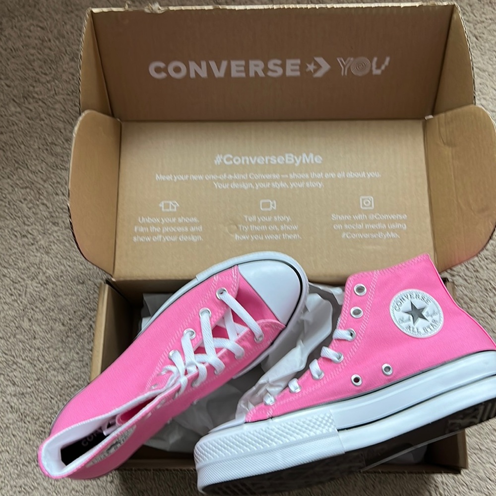Band New Platform Converse - custom